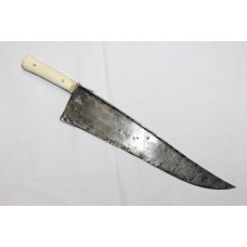 Antique Dagger Knife Old Hand Forged Steel Blade Camel Bone Handle Original B178